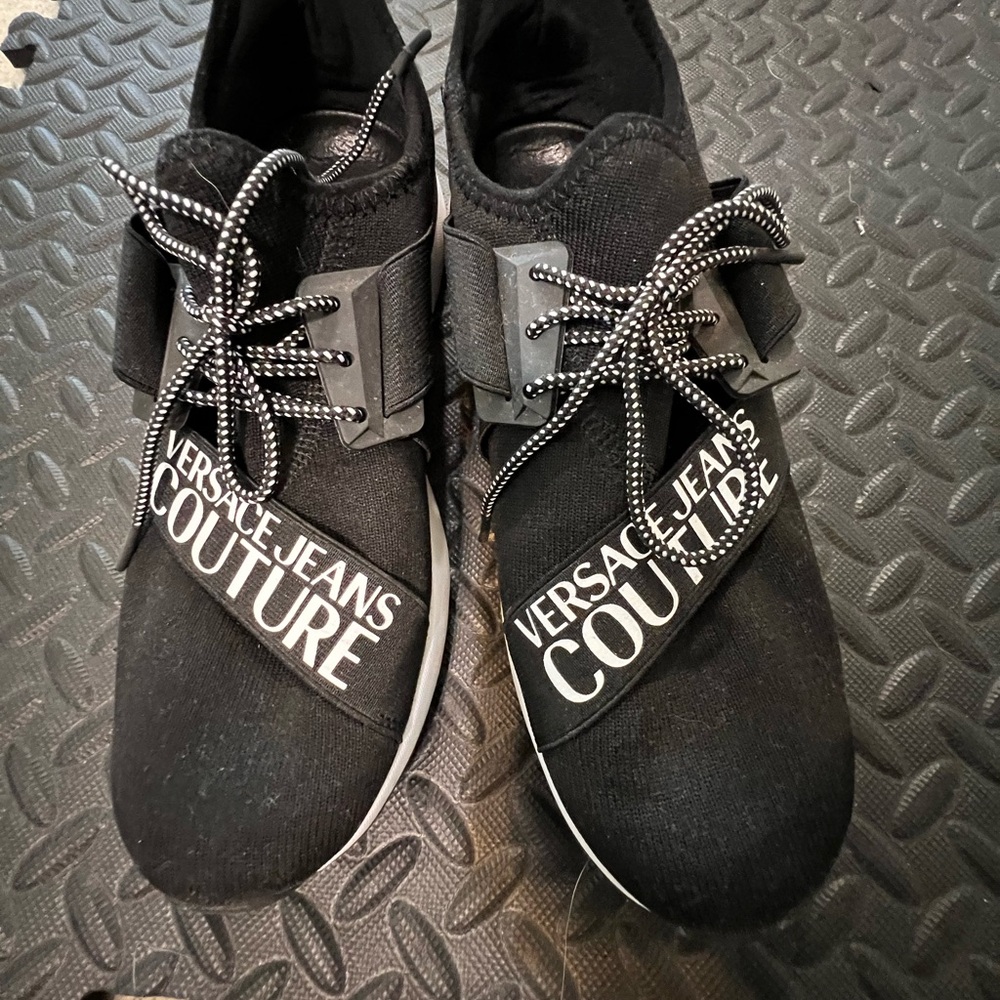 Versace Jeans Couture Black Sneakers